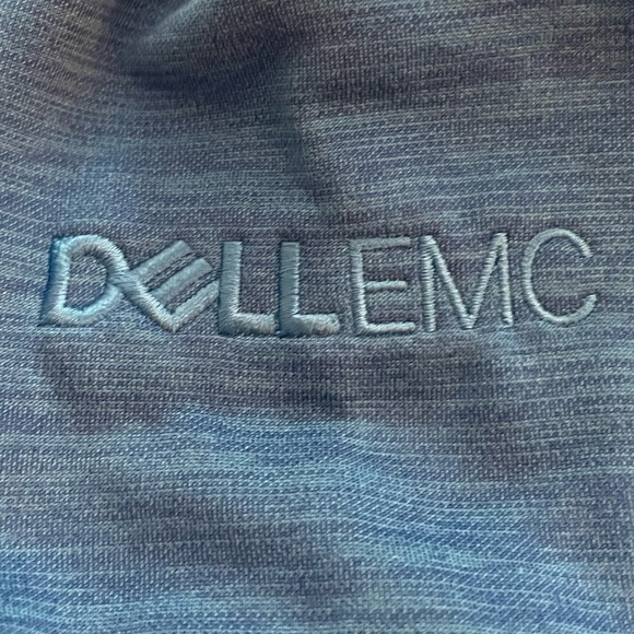 Mens zip front athletic jacket, turquoise, size large - Picture 4 of 9